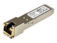 StarTech.com MSA Uncoded Compatible SFP Module, 1000BASE-TX, SFP to RJ45 (Copper) Cat6/Cat5e, 1GE Gigabit Ethernet SFP, RJ-45 (Copper) 100m, 1Gbps/1000Mbps Mini GBIC Transceiver SFP Module - Lifetime Warranty (SFP1000TXST) - SFP-sändar/mottagarmodul (mini-GBIC) - 1GbE SFP1000TXST