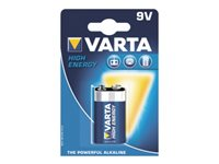 Varta High Energy 04922 batteri x 9V - alkaliskt 4922121411