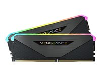 CORSAIR Vengeance RGB RT - DDR4 - sats - 32 GB: 2 x 16 GB - DIMM 288-pin - 3200 MHz / PC4-25600 - ej buffrad CMN32GX4M2Z3200C16