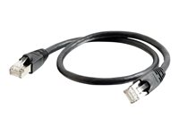 C2G Cat6a Booted Shielded (STP) Network Patch Cable - patch-kabel - 7 m - svart 89920