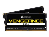 CORSAIR Vengeance - DDR4 - sats - 64 GB: 2 x 32 GB - SO DIMM 260-pin - 3200 MHz / PC4-25600 - ej buffrad CMSX64GX4M2A3200C22