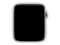 Apple Watch SE (GPS) 2a generation - stjärnljusaluminium - smart klocka med sportögla - starlight - 32 GB MRE63QF/A