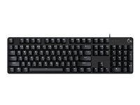 Logitech G G413 SE - tangentbord - AZERTY - fransk - svart Inmatningsenhet 920-010435