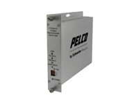 Pelco FTD1M1ST Fiber Transmitter - seriell förlängningskabel - seriell FTD1M1ST