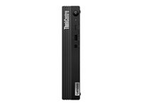 Lenovo ThinkCentre M75q Gen 2 - liten Ryzen 3 Pro 5350GE 3.6 GHz - 8 GB - SSD 256 GB - nordiskt (danska/finska/norska/svenska) 11JN006VMX