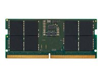 Kingston ValueRAM - DDR5 - modul - 16 GB - SO DIMM 262-pin - 4800 MHz / PC5-38400 - ej buffrad KVR48S40BS8-16