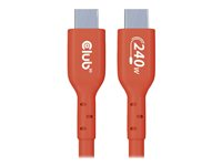 Club 3D - USB typ C-kabel - 24 pin USB-C till 24 pin USB-C - 3 m CAC-1513