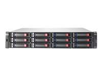 HPE StorageWorks Modular Smart Array 2012 3.5-in Drive Bay DC-power Chassis - kabinett för lagringsenheter AJ950A