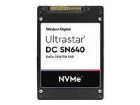 WD Ultrastar DC SN640 WUS4BB096D7P3E1 - SSD - 960 GB - U.2 PCIe 3.1 x4 (NVMe) 0TS1960