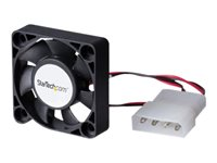 StarTech.com 40x10mm Replacement Dual Ball Bearing Computer Case Fan w/ LP4 - fläktsats för system FAN4X1LP4