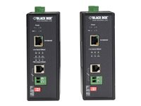 Black Box Hardened Power-over-Line (PoL) PoE Ethernet Extender - Kit - nätverksförlängare - 10Mb LAN, 100Mb LAN LBPS310A-KIT