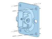 HPE Aruba AP-270-MNT-H2 - sats för vägg-/takmontering av nätverksenhet JW055A