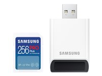 Samsung PRO Plus MB-SD256SB - flash-minneskort - 256 GB - SDXC UHS-I MB-SD256SB/WW