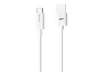 Silicon Power Boost Link PVC LK10AC - USB typ C-kabel - 24 pin USB-C till 4-stifts mini-USB typ A - 1 m SP1M0ASYLK10AC1W