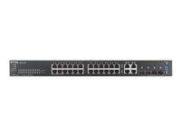 Zyxel GS2220-28 - switch - 24 portar - Administrerad - rackmonterbar GS2220-28-EU0101F