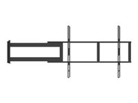 Multibrackets M Universal Swing Arm 180 Degrees X Large monteringssats - för platt panel - svart 7350073732654