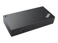 Lenovo ThinkPad USB-C Dock - dockningsstation - USB-C - VGA, 2 x DP - 1GbE 40A90090SA