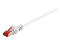 MicroConnect nätverkskabel - 1.5 m - vit B-FTP6015W