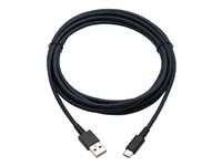 Eaton Tripp Lite Series Heavy Duty USB-A to USB C Charging Sync Cable Android M/M USB 2.0, UHMWPE and Aramid Fibers, Gray, 10 ft. (3 m) - USB typ C-kabel - USB till 24 pin USB-C - 3.048 m U038-010-GY-MAX