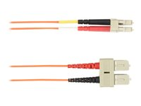 Black Box patch-kabel - 10 m - orange FOCMR50-010M-SCLC-OR