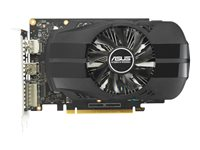 ASUS Phoenix GeForce GTX 1650 EVO 4GB - OC Edition - grafikkort - GF GTX 1650 - 4 GB PH-GTX1650-O4GD6-P-EVO