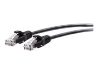 C2G 15ft (4.5m) Cat6a Snagless Unshielded (UTP) Slim Ethernet Network Patch Cable - Black - patch-kabel - 4.5 m - svart C2G30150