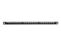 TRENDnet TC-P24C6AHS - patch-panel - 0.5U TC-P24C6AHS