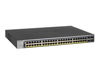 NETGEAR Pro GS752TPv2 - switch - 48 portar - smart - rackmonterbar GS752TP-200EUS