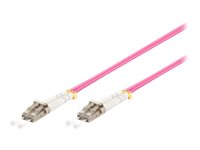 MicroConnect nätverkskabel - 0.5 m - erika-violett FIB4404005P