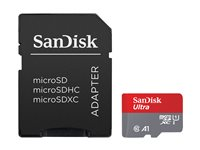 SanDisk Ultra - flash-minneskort - 128 GB - mikroSDXC UHS-I SDSQUAB-128G-GN6MA