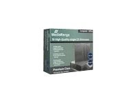 MediaRange Retail-Pack CD-Slimcases single - tunt fodral för arkiverings-CD BOX32