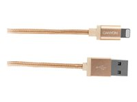 Canyon CNS-MFIC3 - Lightning-kabel - Lightning / USB - 96 cm CNS-MFIC3GO