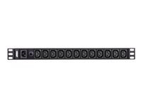 ATEN Basic PDU PE0112G - kraftdistributionsenhet - 2400 VA PE0112G-AT-G