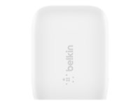 Belkin BoostCharge strömadapter - PPS-teknik - 24 pin USB-C - 20 Watt WCA006VFWH