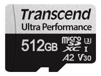 Transcend USD340S - flash-minneskort - 512 GB - mikroSDXC UHS-I TS512GUSD340S