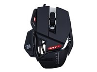 Mad Catz R.A.T.4+ - mus - USB - svart MR03MCINBL000-0