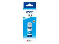 Epson EcoTank 112 - cyan - original - påfyllnadsbläck C13T06C24A