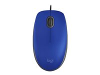 Logitech M110 Silent - mus - USB-A - mellangrå 910-006760