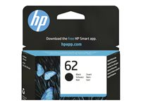 HP 62 - svart - original - bläckpatron C2P04AE#ABE