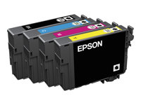 Epson 18XL Multipack - 4-pack - XL - svart, gul, cyan, magenta - original - bläckpatron C13T18164022