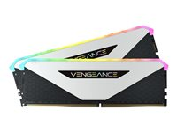 CORSAIR Vengeance RGB RT - DDR4 - sats - 16 GB: 2 x 8 GB - DIMM 288-pin - 3600 MHz / PC4-28800 - ej buffrad CMN16GX4M2Z3600C18W