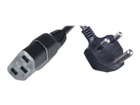 HPE - strömkabel - IE 83-B1, BS 546, IS 1293 till power IEC 60320 C13 - 1.9 m J9892A