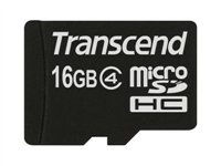 Transcend - flash-minneskort - 16 GB - microSDHC TS16GUSDC4