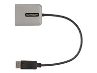 StarTech.com 2-Port DisplayPort MST Hub, Dual 4K 60Hz, DP to 2x DisplayPort Monitor Adapter, DP 1.4 Multi-Monitor Video Adapter w/ 1ft Built-in Cable, USB Powered, Windows Only - Multi Stream Transport Hub (MST14DP122DP) - hubb - 2 portar MST14DP122DP