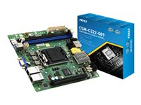 MSI CSM-C222-089 - moderkort - mini ITX - LGA2011-uttag - C222 S0891-110R