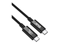 Club 3D - USB typ C-kabel - 24 pin USB-C till 24 pin USB-C - 2 m CAC-1575