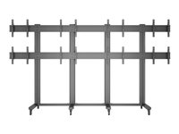 Multibrackets M Public vagn - för 4x2 videovägg - svart 7350073731794