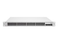 Cisco Meraki Cloud Managed MS225-48FP - switch - 48 portar - Administrerad - rackmonterbar MS225-48FP-HW