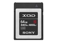 Sony G-Series QDG64F - flash-minneskort - 64 GB - XQD QDG64F