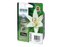 Epson T0595 - ljus cyan - original - bläckpatron C13T05954030